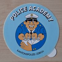 Kantonspolizei Zürich Police Academy Aufkleber, Rarität!