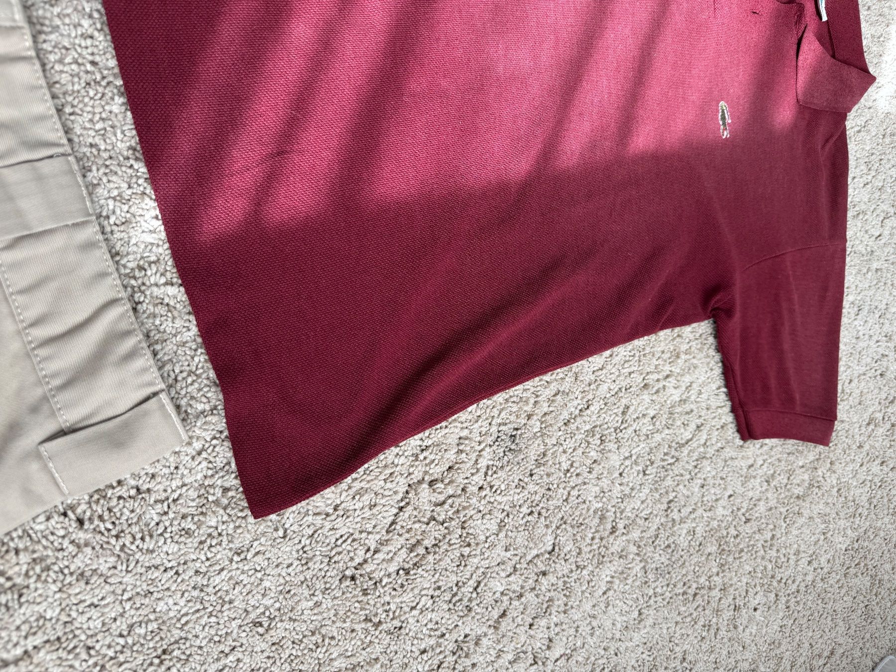 Lacoste Magliette Polo: Lacoste Polo rot Grösse L – Usato da Basel venduto da olo..ir 6