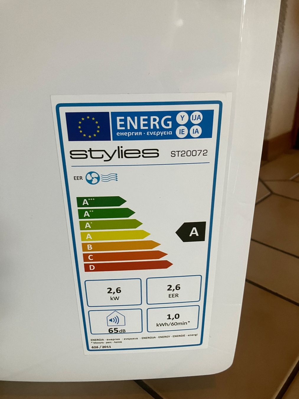 Climatiseurs: Mobiles Klimagerät Stylies – D'occasion à Derendingen par gepfeifer 1