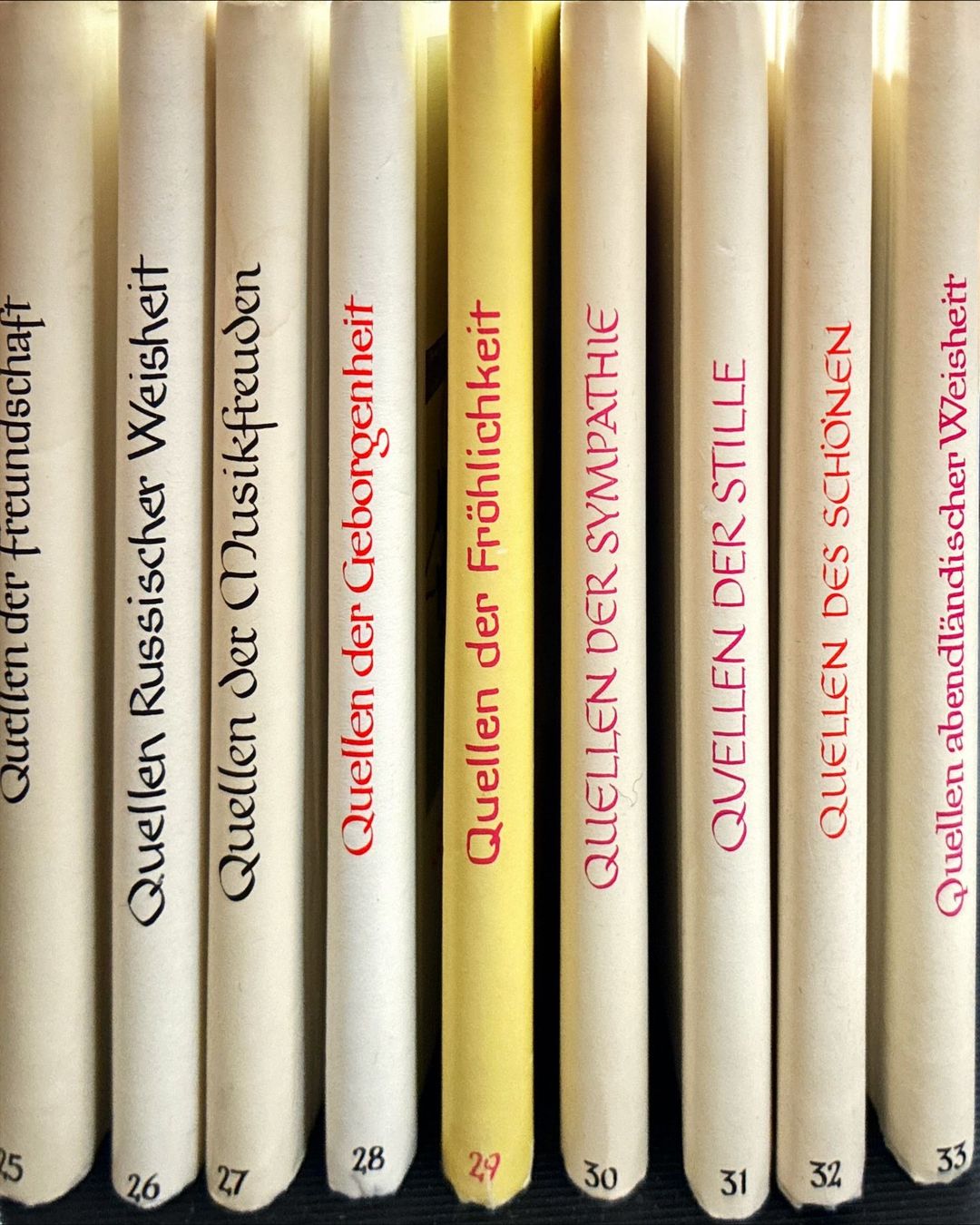 Libri: Quellen - 9 Bücher – Usato da Ringgenberg BE venduto da ziggythecat 2