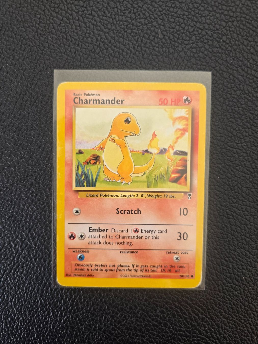 Pokémon Carte collezionabili: Pokemon Charmander Legendary Collection 2002 vintage – Usato da Lachen SZ venduto da Pingu25
