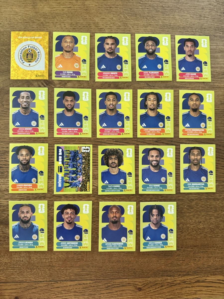 Panini Carte collezionabili: Curacao Panini WM 2026 – Nuovo (secondo la descrizione) da Emmenbrücke venduto da Lukee1901