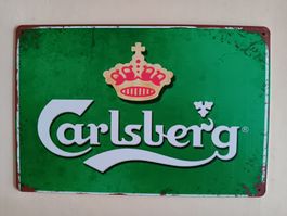 Carlsberg Blechschild