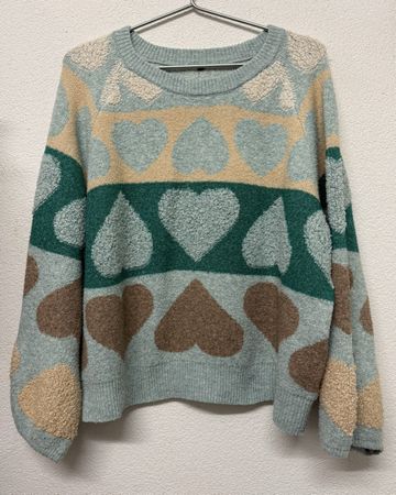 Herziger Pullover, Grösse L/XL