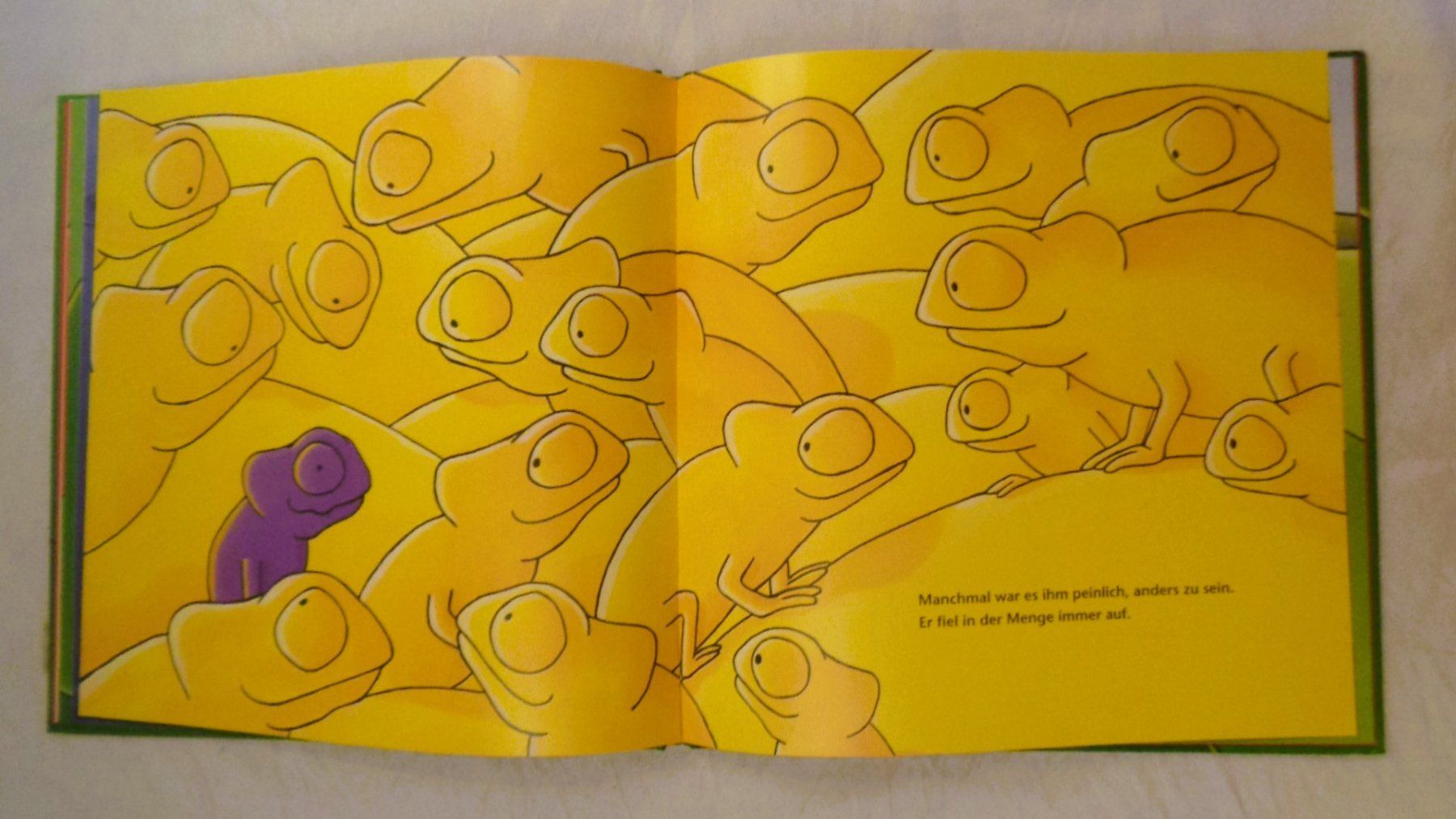 Bücher: Chamäleon Leon ist anders / Bilderbuch Mélanie Watt – Gebraucht aus Bellach von JingleJerry 4