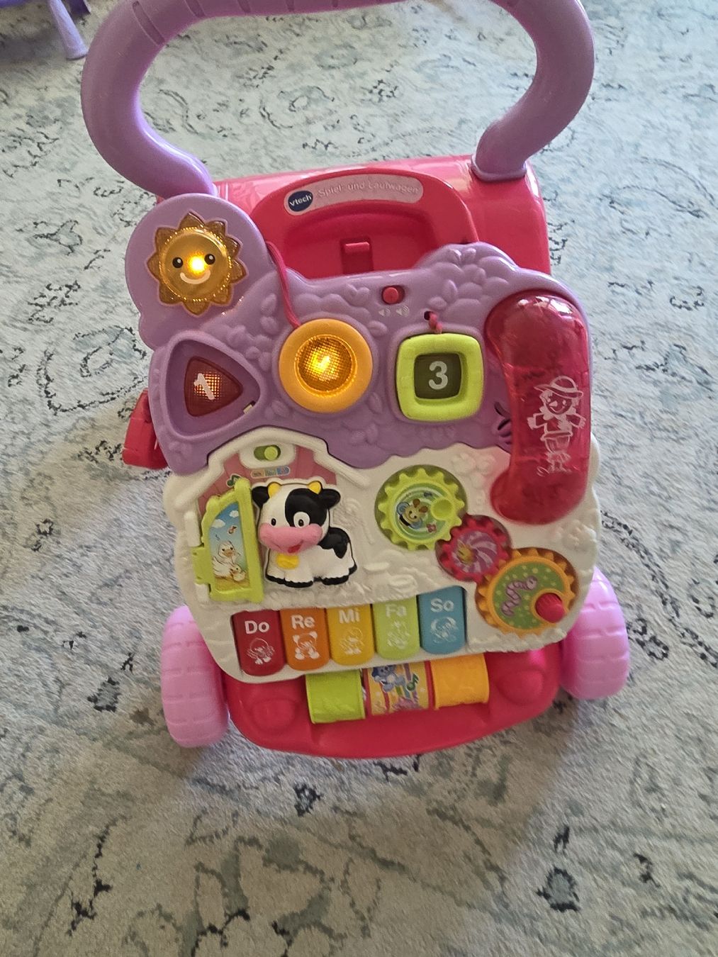 Aides à la marche: VTech Activity Walker Pink perfect condition (15 CHF) – D'occasion à Zürich par Dani.M6 1