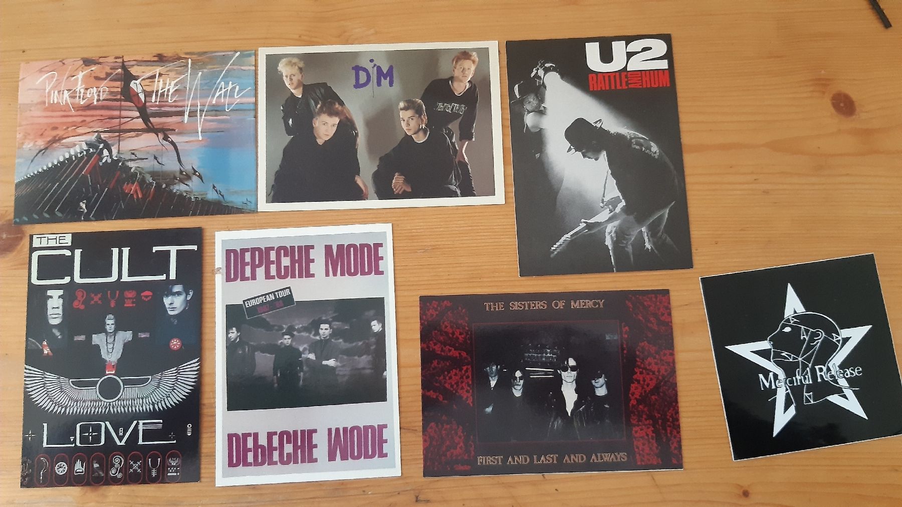 Sammelbilder & Trading cards: Postkarten Sammlung Depeche Mode Pink Floyd U2 The Cult – Neu (gemäss Beschreibung) aus Oey von Parkplatzbrocki