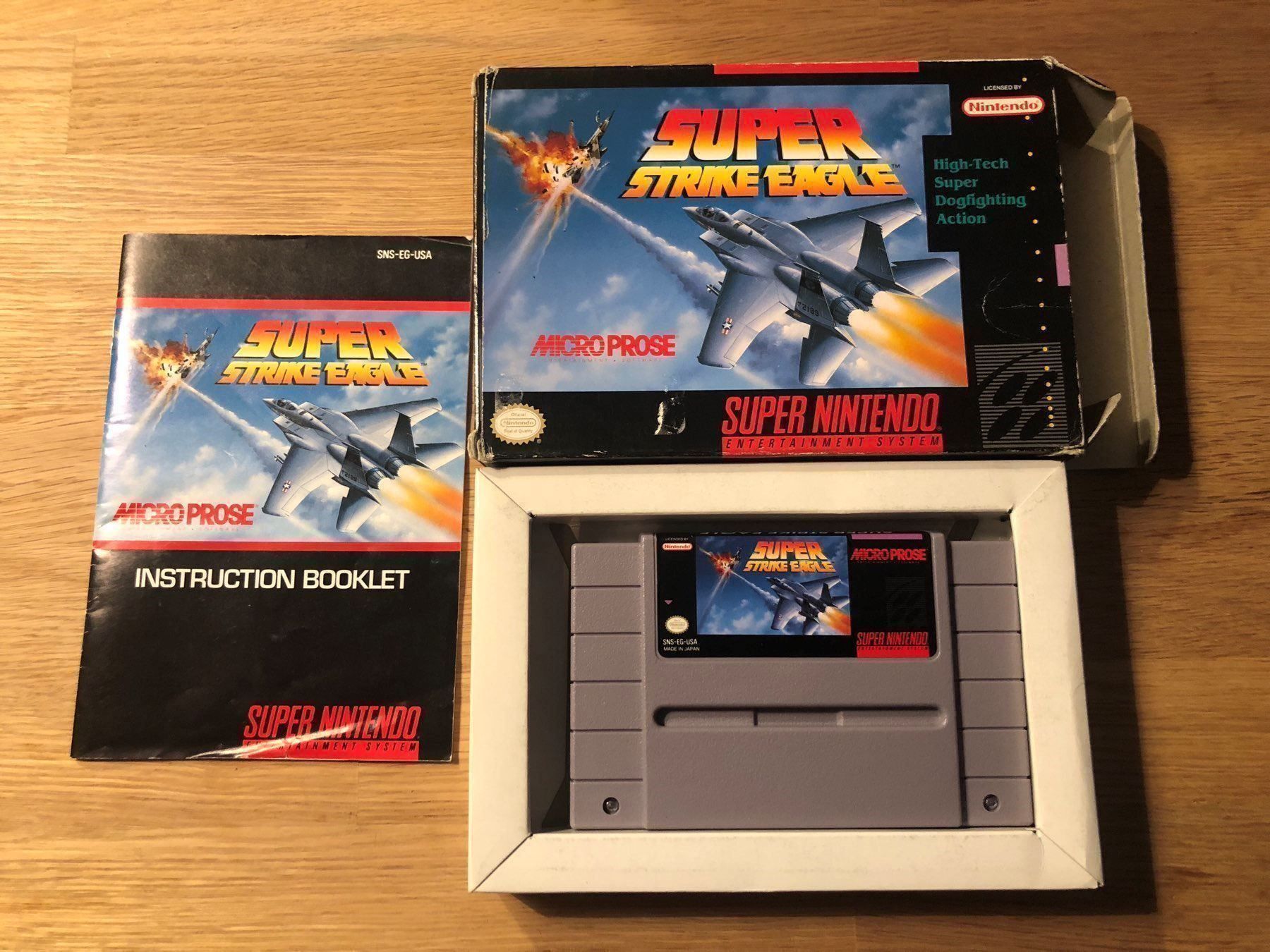 Nintendo Giochi: Super Strike Eagle für SNES (US) – Usato da Kestenholz venduto da Naruto_01 2