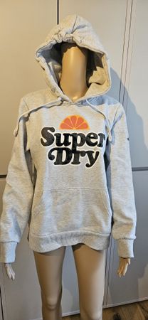 Superdry Hoodie, grau-meliert, Grösse L
