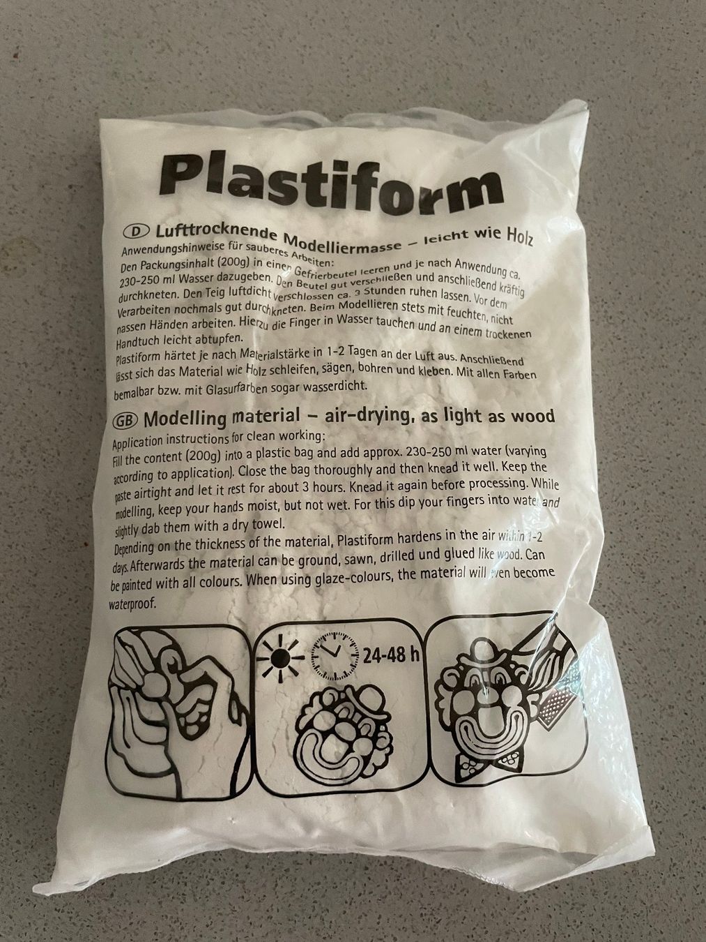 Modelliermasse: Plastiform Modeliermasse – Neu und originalverpackt aus Ebikon von Blueairoplane 1