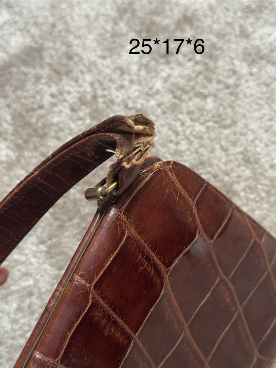 Taschen für Damen: Sac à main marron – Gebraucht aus Vuippens von Anna_as 3