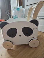 Lauflernwagen Panda weiss Holz guter Zustand