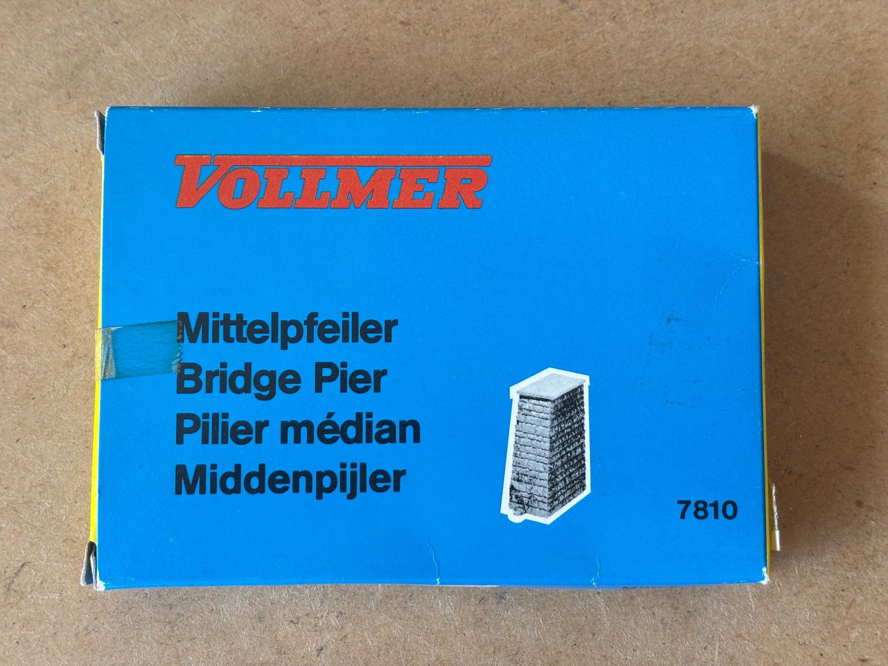 Vollmer Modellini di ferrovie: Vollmer 7810 Mittelpfeiler – Nuovo e nell'imballaggio originale da Hauterive NE venduto da eriamch
