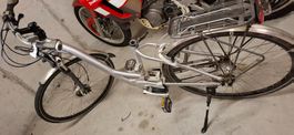 E-Bike "Flyer" alt mit zwei Akkus und Ladegerät