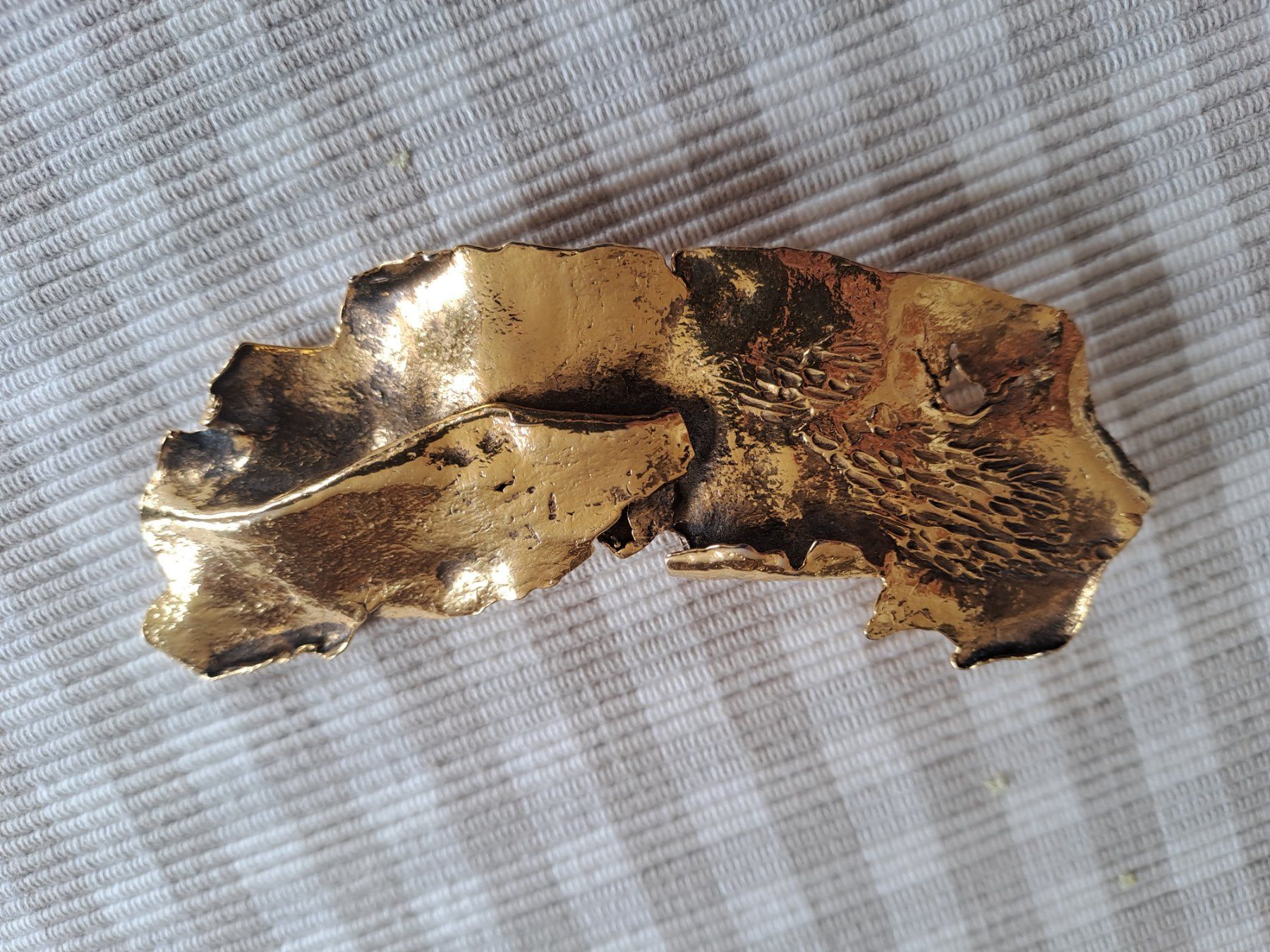 Spille & Fermagli: BROCHE  BRONZE Doré – Usato da LAUSANNE venduto da KWEW 1