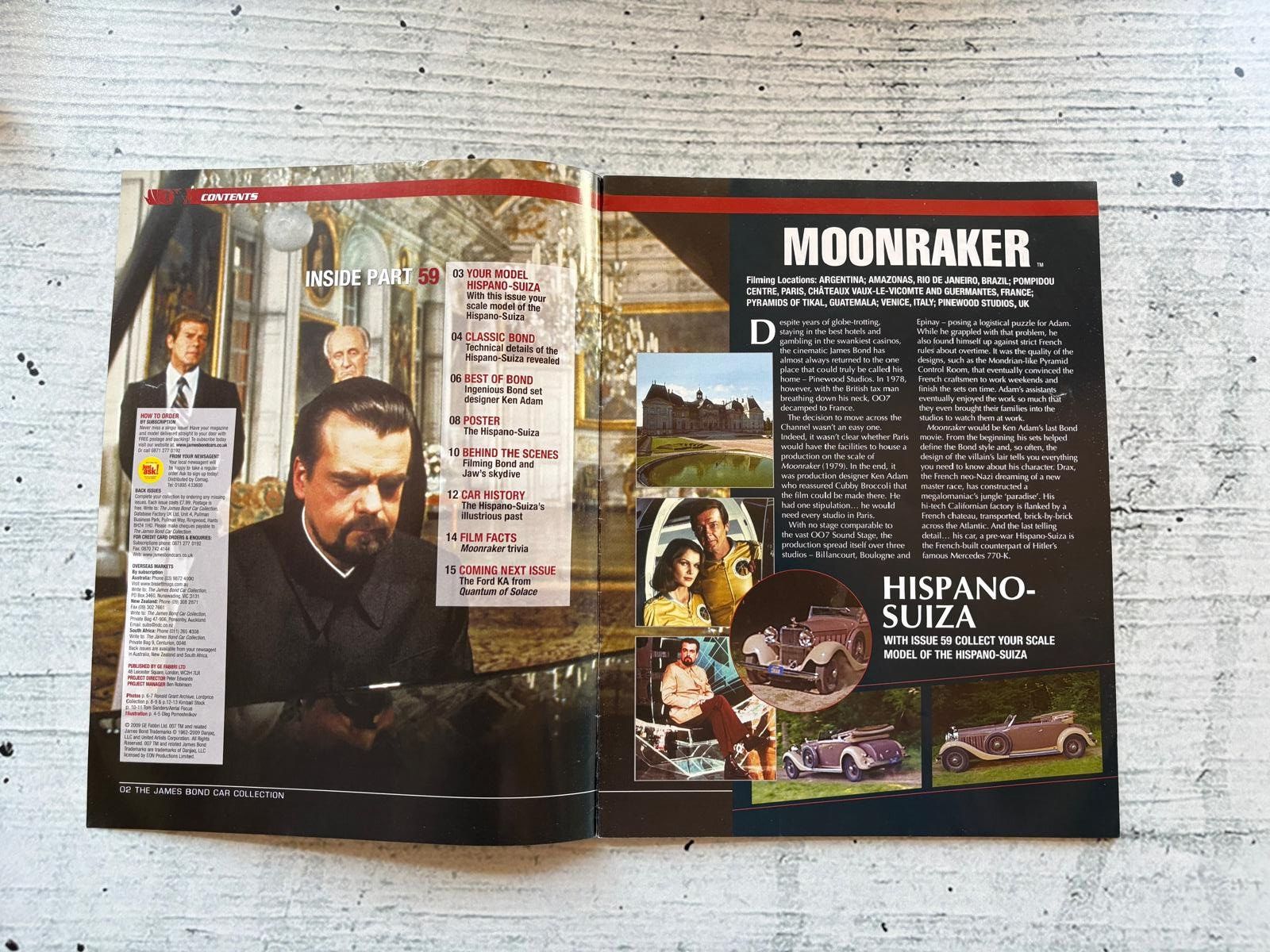 Modellautos: James Bond Hispano Suiza "Moonraker" 1:43 – Gebraucht aus Wetzikon ZH von Boldeagle01 3