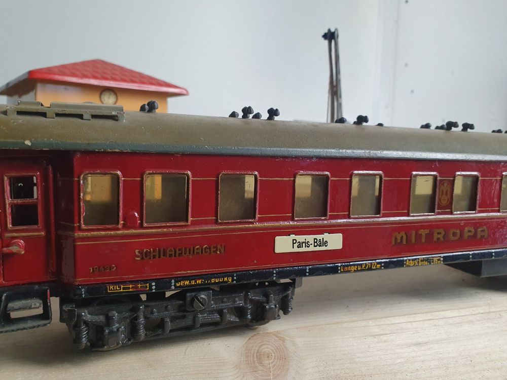 Uralter Märklin Mitropa Schlafwagen Spur 0 Kaufen auf Ricardo