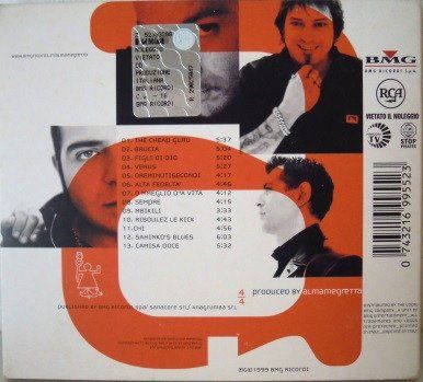 CD: CD Almamegretta - Quattro quarti (Digipak, 1999) – Usato da Möriken AG venduto da mineralia 1