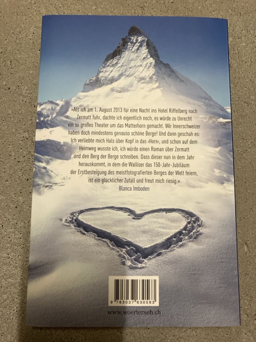 Libri: Blanca Imboden: Matterhörner - Roman – Nuovo (secondo la descrizione) da Wettingen venduto da BAG4478 1