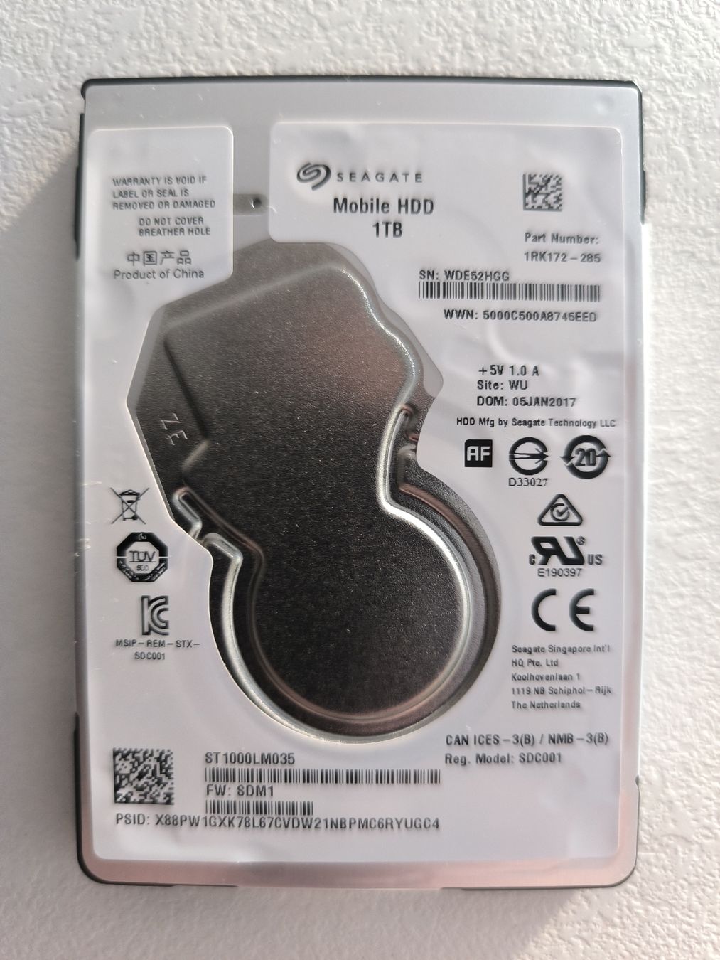 Seagate Dischi rigidi: 2,5" HDD TB Sata – Usato da Bellinzona venduto da den_mr8y