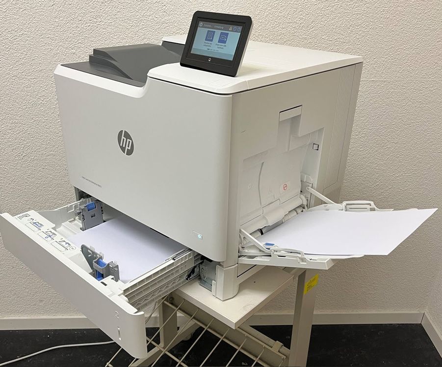 Hp Color Laserjet Enterprise M653dn Wie Neu Top Preis Kaufen Auf Ricardo