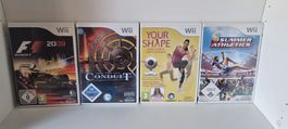 Nintendo Wii Games 4×