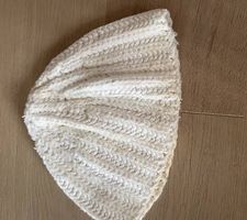 JSXtreme Mütze Beanie Grobstrick Creme