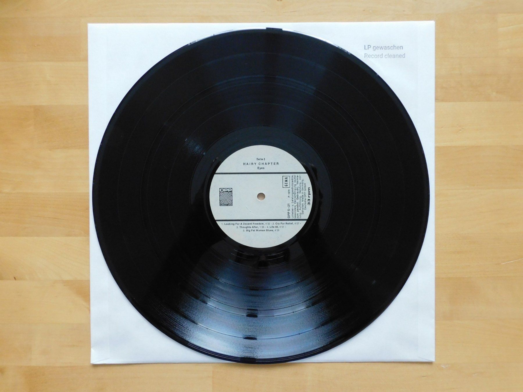 Schallplatten: Hairy Chapter - Eyes – Gebraucht aus Emmenbrücke von Dickens 2