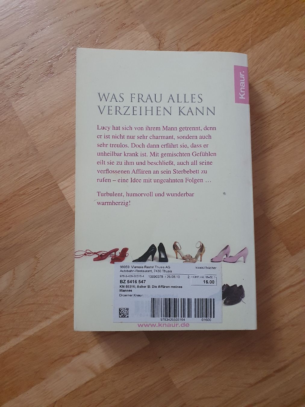 Bücher: Bridget Asher: Die Affären meines Mannes – Gebraucht aus Embrach von mon_m5ws 1