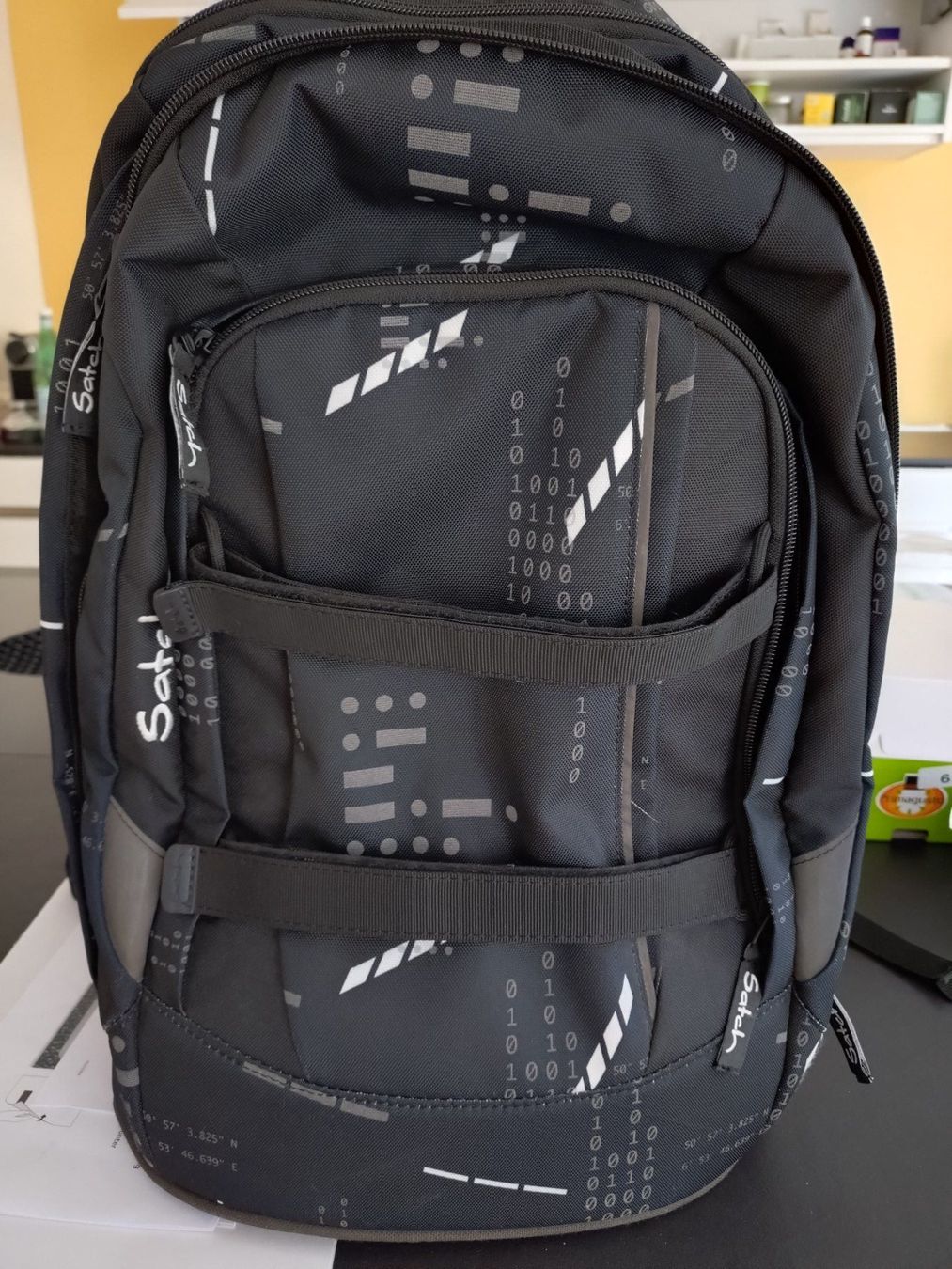 Satch Borse & Zaini: Satch Schulrucksack jungen Ninja Matrix – Usato da Bottmingen venduto da Malina_Outlet
