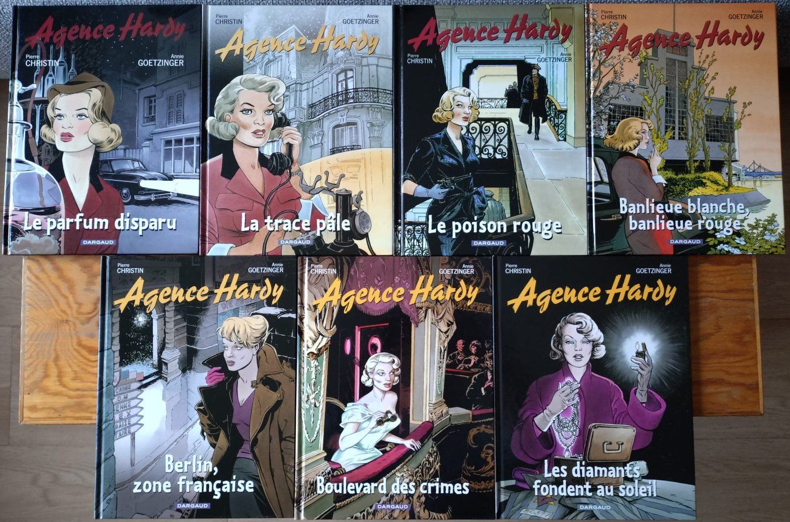Fumetti: Agence Hardy - 1 à 7 – Usato da Cornaux NE venduto da jlummel