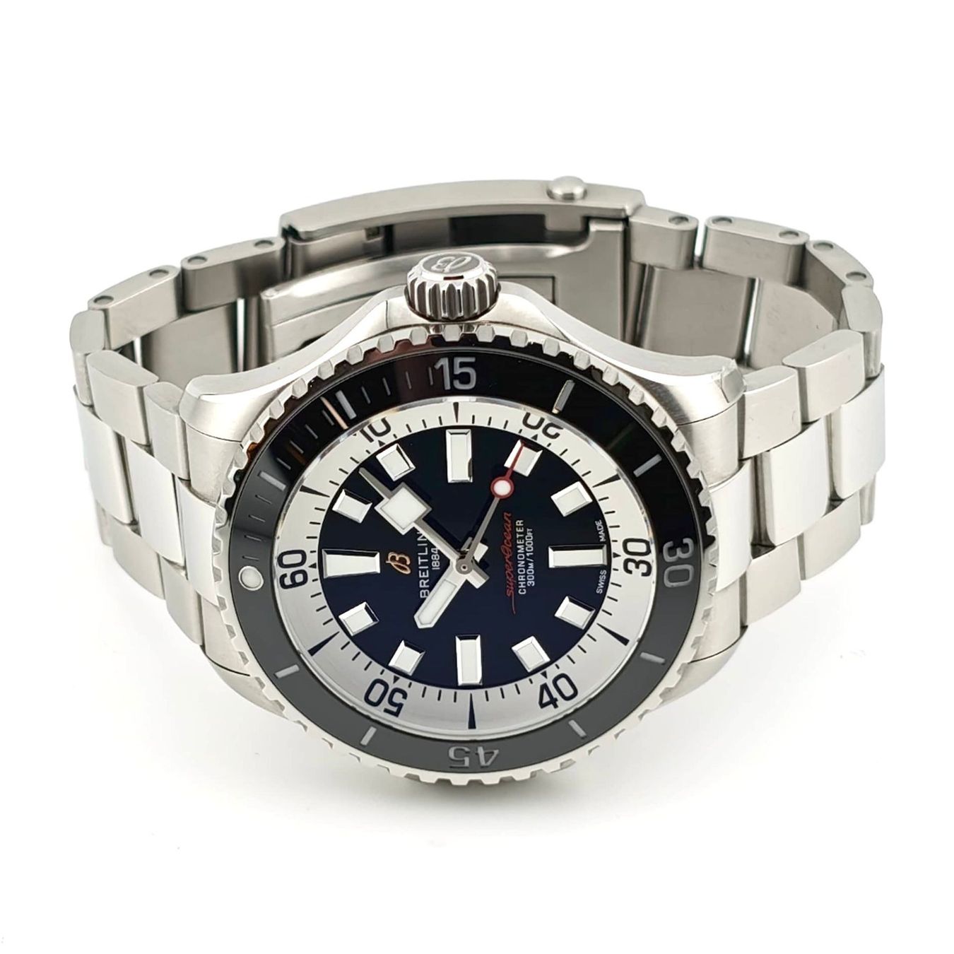 Breitling Orologi: Breitling Superocean Automatic 46 (Full set 08.2026) – Nuovo (secondo la descrizione) da Montreux venduto da CashPay_Montreux 3