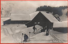 WILDHAUS Rast auf der Alp - Ski-Läufer