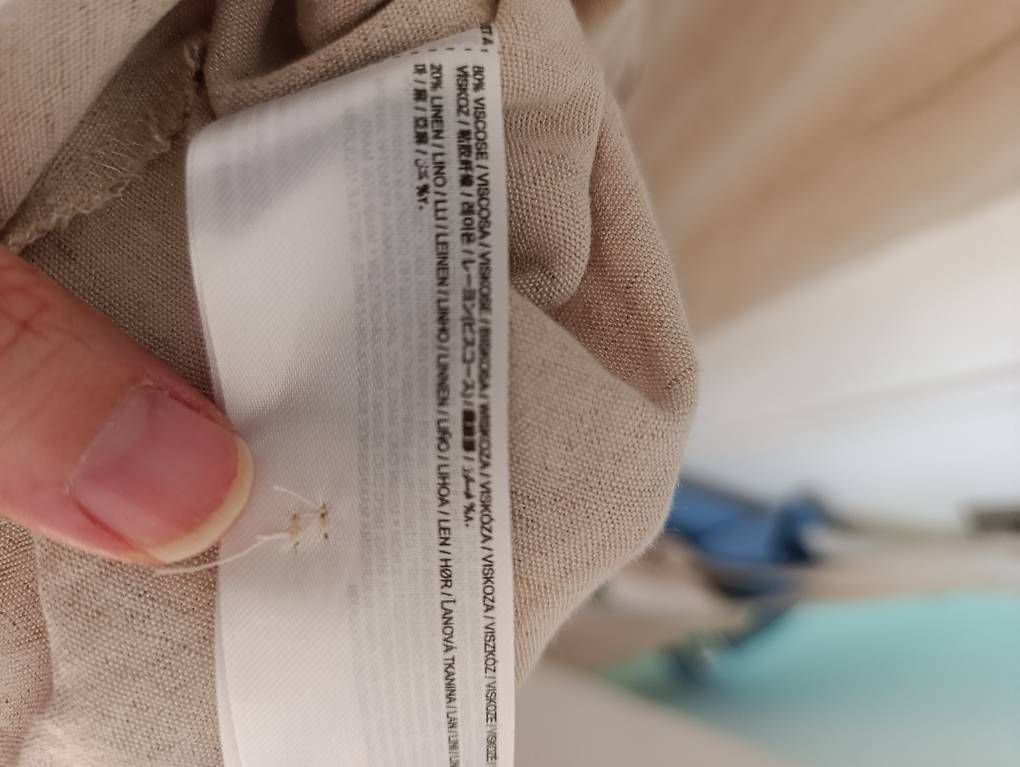 Vestiti: Sommerkleid Stillkleid mit Leinen – Usato da Bern venduto da lammin 2