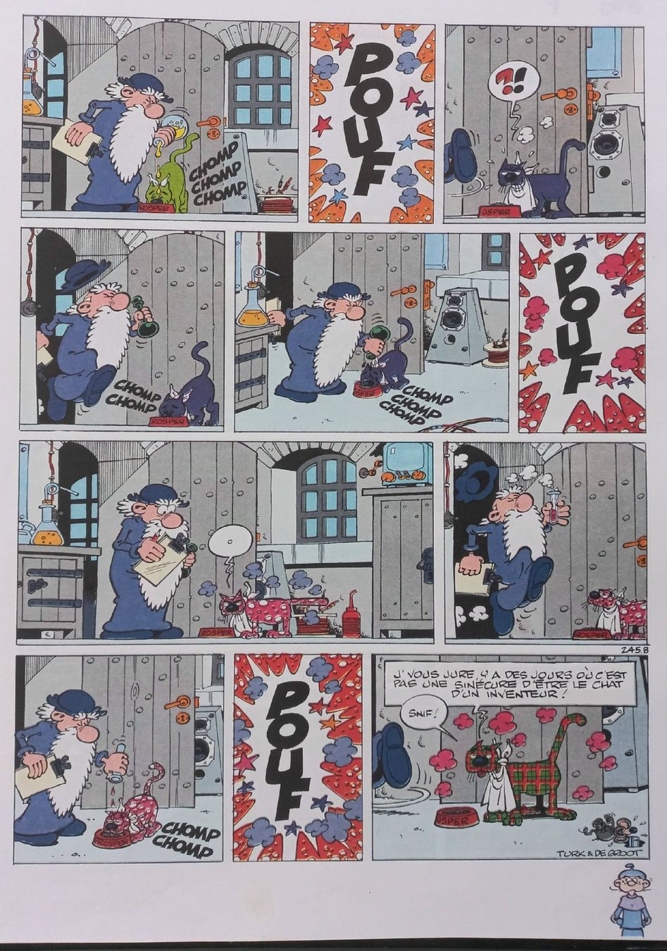 Fumetti: BD Comic - Léonard 15 - Crie, ô, Génie – Usato da Niederuzwil venduto da lubimaja 3