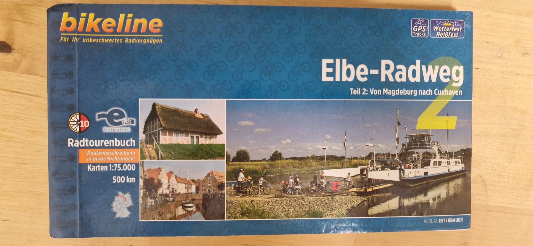 Libri: bikeline Elbe-Radweg 1+2 – Usato da Zell ZH venduto da Eva-Jana 3