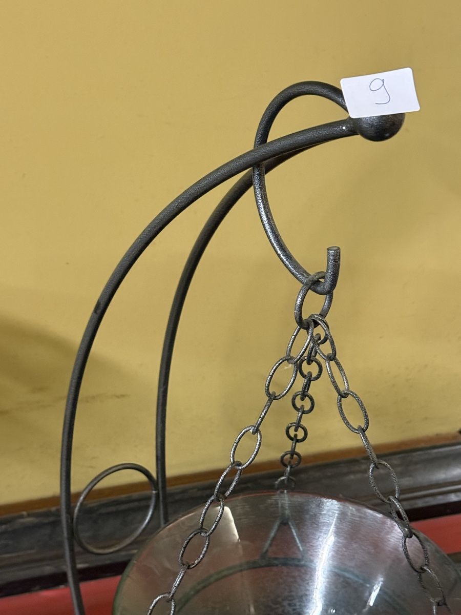 Sonstige Dekorationen & Accessoires: Metallständer mit  Glas Schale – Gebraucht aus Graltshausen von Steppinchen 1