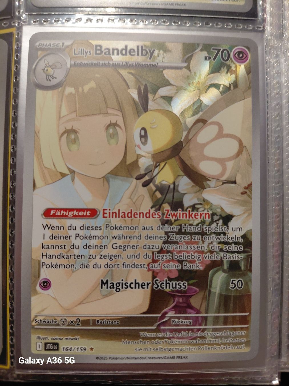 Pokémon Carte collezionabili: Lillys Bandelby 164/159 – Nuovo (secondo la descrizione) da Zuchwil venduto da Sam-ler-in