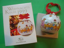 Weihnachtskugel 1999 Hutschenreuther