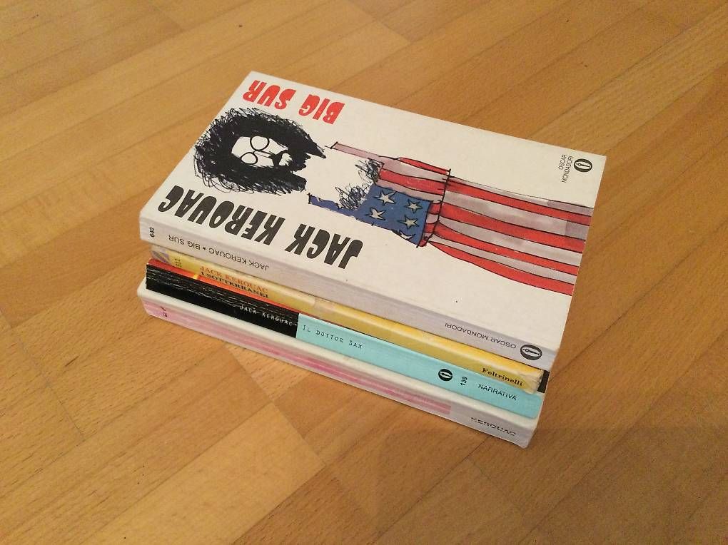 Bücher: JACK KEROUAC 4 LIBRI IN BLOCCO – Gebraucht aus Rivera von lor_p69f 2