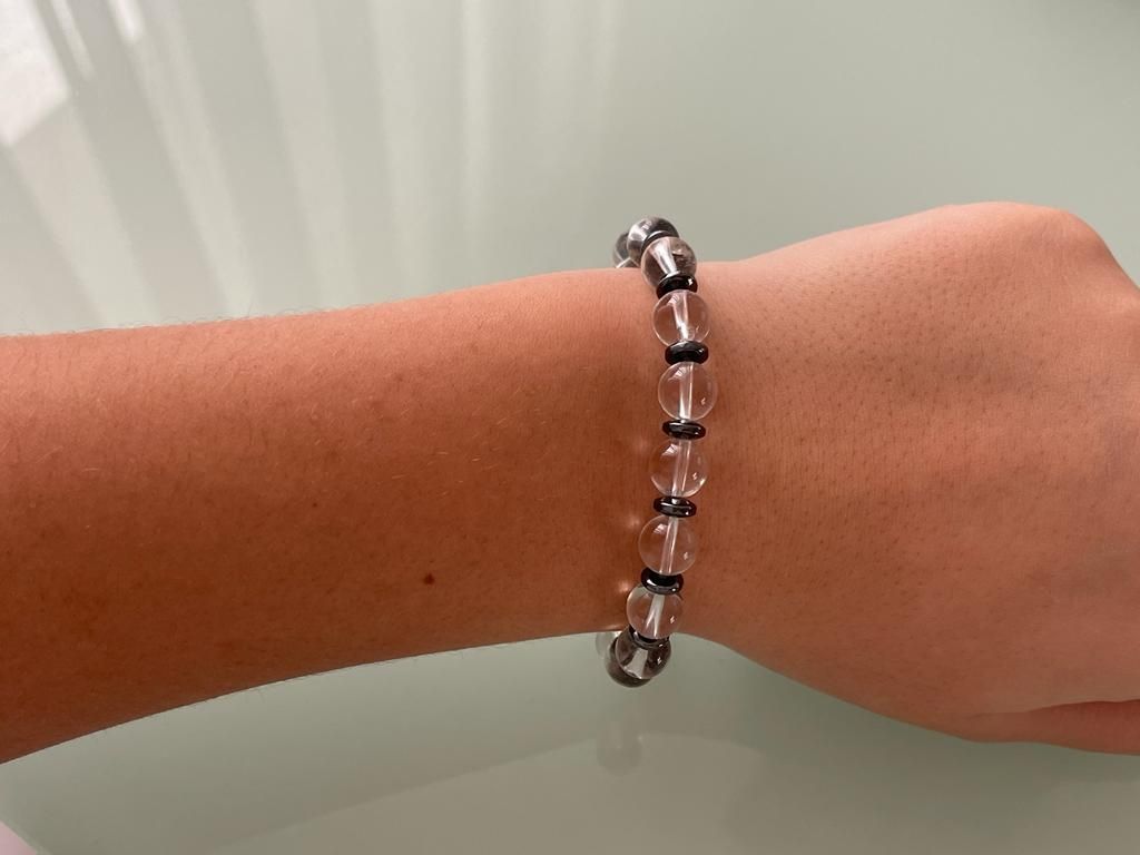 Bracciali & Braccialetti: Quartz armband mit hematit – Nuovo (secondo la descrizione) da Wittenbach venduto da Heissenberg81 1