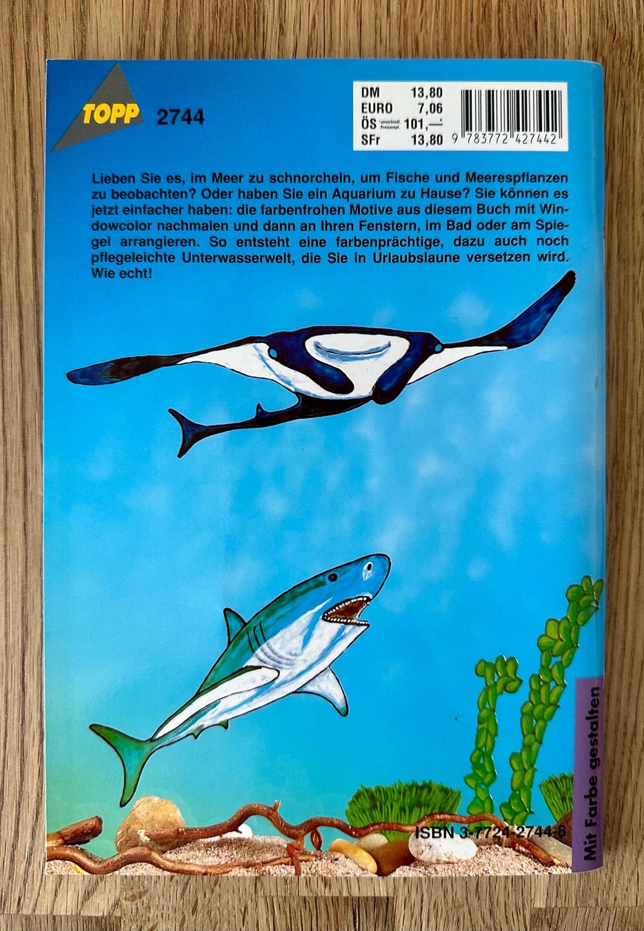 Libri: Bastelbuch- Schillernde Wasserwelt – Nuovo (secondo la descrizione) da Amriswil venduto da Mat08 1