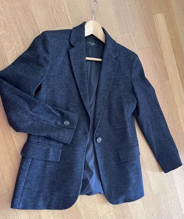 Weekend Max Mara Blazer grau Wolle Grösse 38 guter Zustand