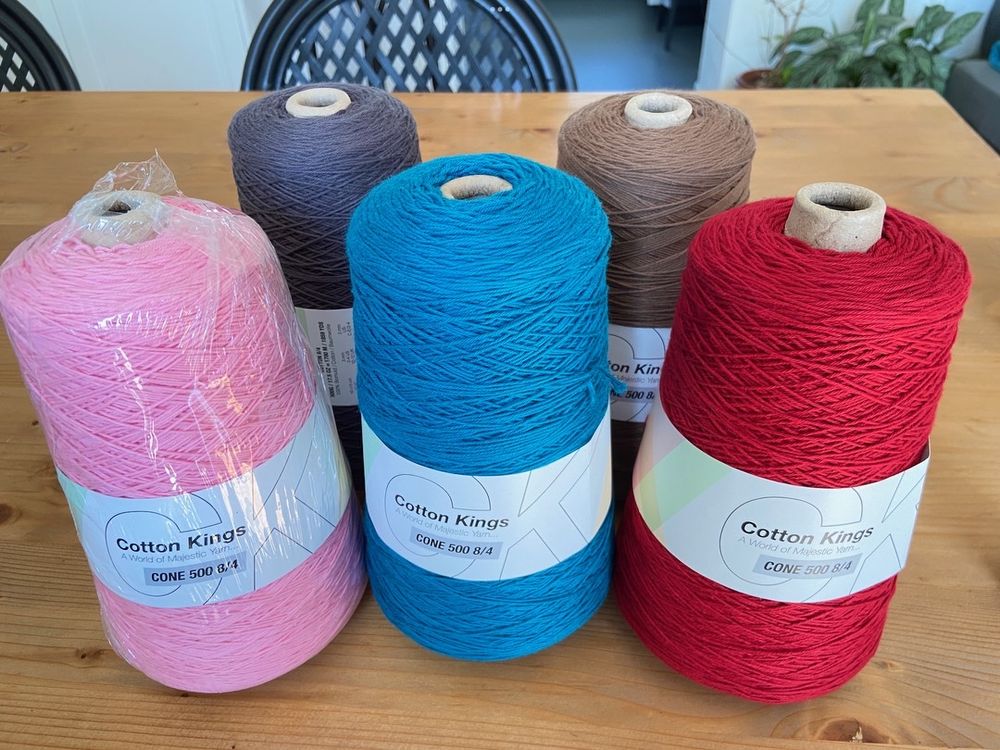 DMC Stickgarn Konus - 100g Christmas Grün Für Kreuzstich & Handarbeit