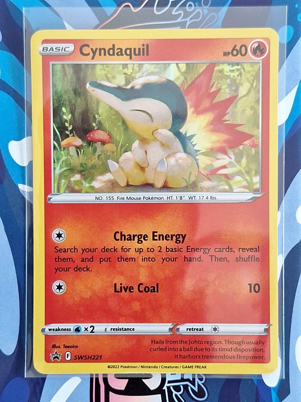 Pokémon Sammelbilder & Trading cards: Cyndaquil Promo - #14 – Gebraucht aus Altstätten SG von GGsGameshop