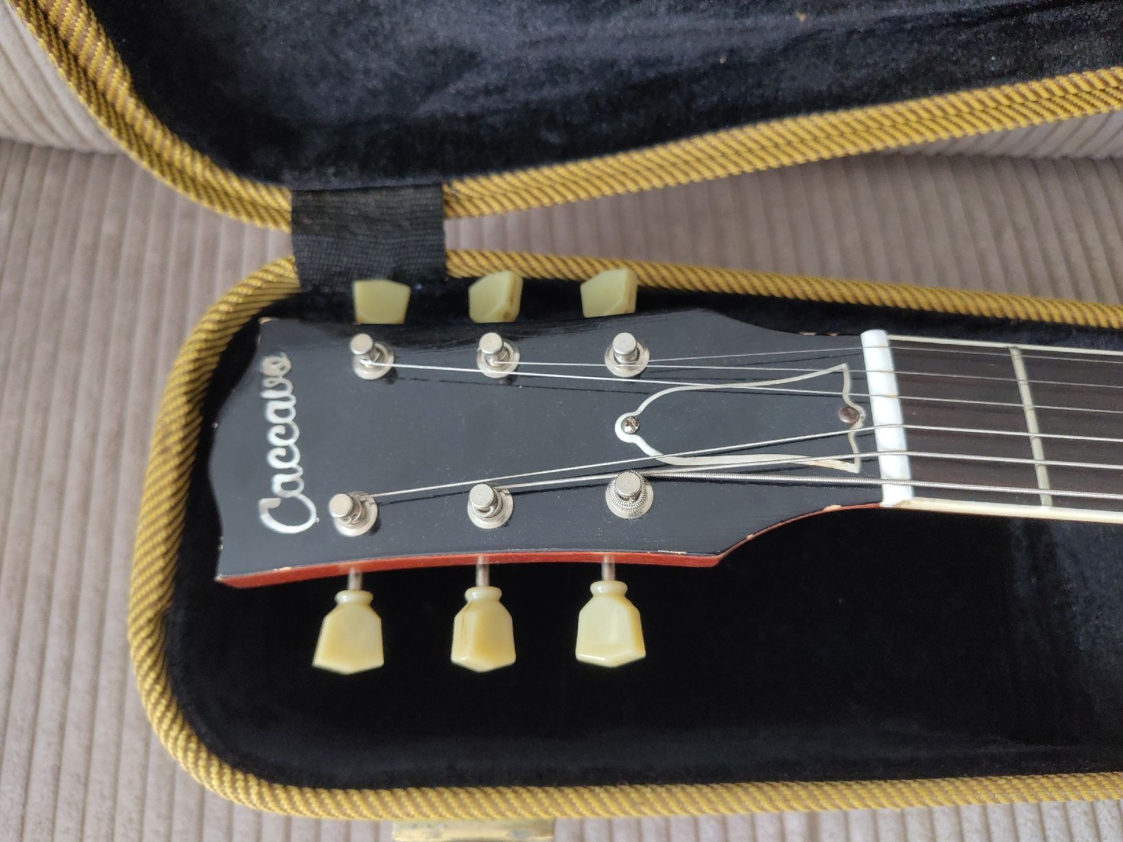 Musikinstrumente: Les Paul Style Gitarre Rio-Palisander – Gebraucht aus Horw von Leopardd 3