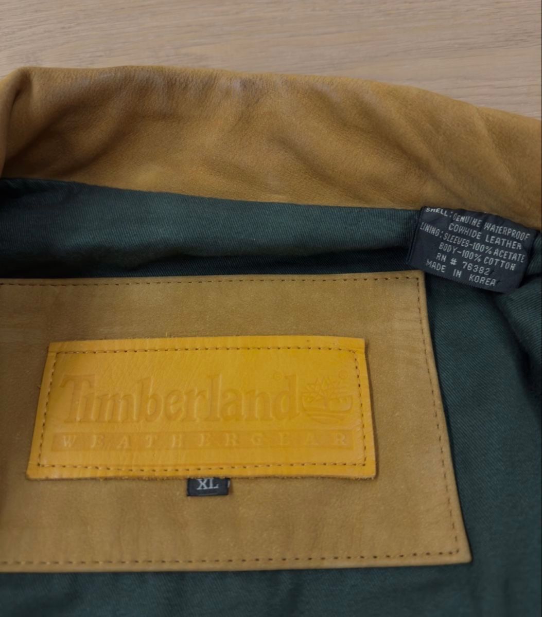 Timberland Giacche: Timberland Lederjacke – Usato da Biel/Bienne venduto da san_6r2b 2