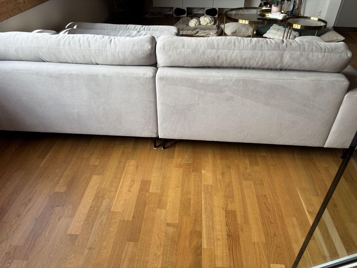 Divani: Ecksofa Cordstoff hellgrau  gebraucht – Usato da Lostorf venduto da gia_l7sb 1
