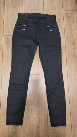 Mac Hose Skinny Zip Gr. 36/30 schwarz