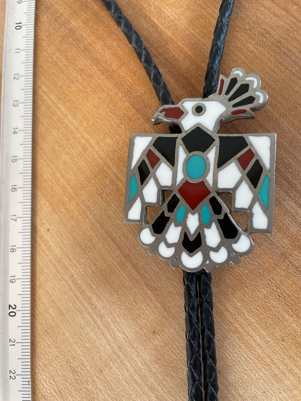 Ciondoli: Bolo Tie, Native American, Adler – Usato da Köniz venduto da kupu-kupu 4